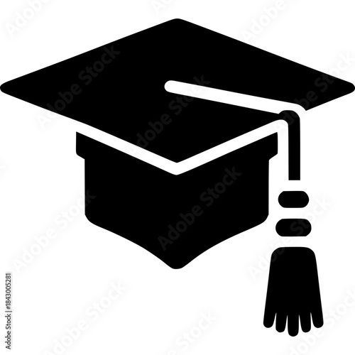 Graduation Cap Icon Vector