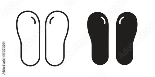 Soles icon for template. Icon vector graphic set
