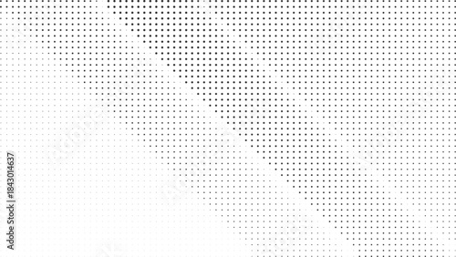 Minimal diagonal halftone dot texture for branding, posters, web banners, clean abstract digital backgrounds vector illustration