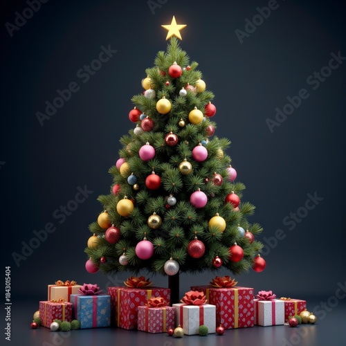 trenecito, arbol de navidad, navida, árbol, decoraciones, vacaciones, árbol de navidad, celebraciones, abeto, estrella, regalo, languidecer, bailes, de invierno, año, nuevas, adorno, verde, ciclos