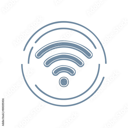Wireless Connectivity Symbol Icon for Mobile Devices Internet Access Technology