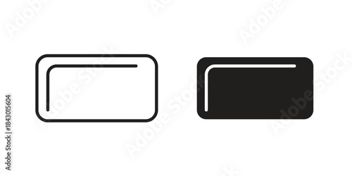 Soap icon pictogram in trendy outline style. icon, sign or symbol.