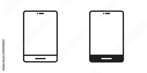 Tablet icon pictogram in trendy outline style. icon, sign or symbol.
