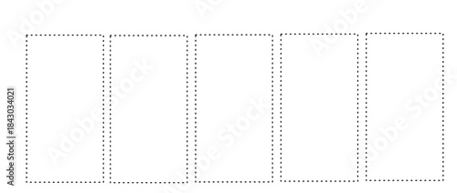 Tall Rectangular Columns Tracing Pattern

