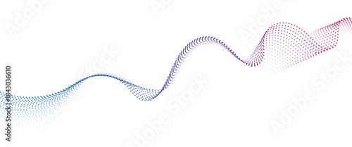 	
Flowing Dot Wave halftone gradient pattern on transparent background.