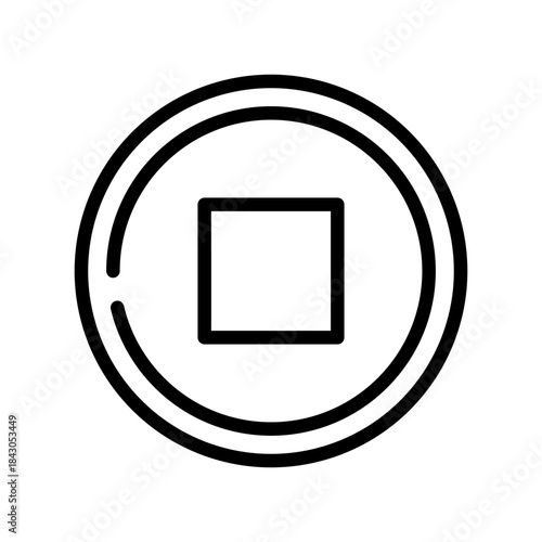 Chinese new year icon design template