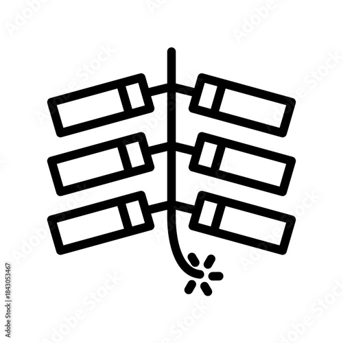 Chinese new year icon design template