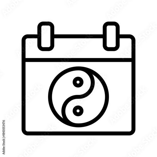 Chinese new year icon design template
