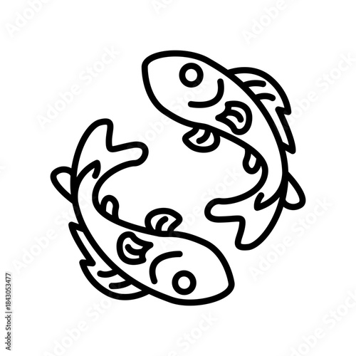 Chinese new year icon design template