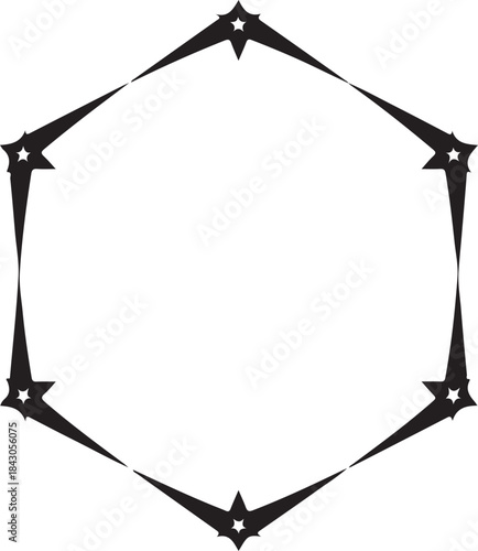 Barbed wire frame with empty wooden sign banner for warning or message design