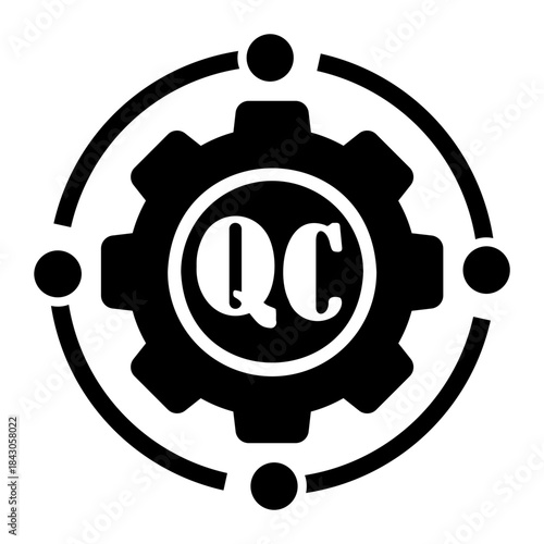 quality control Solid icon