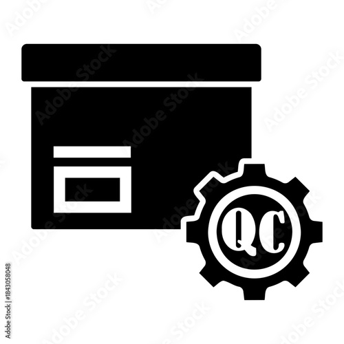 quality control Solid icon