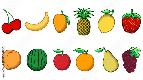 fruit icons