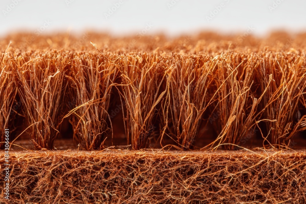 Fototapeta premium Close-up of Wheat Stalks in Field with Warm Golden Colors and Soft Lighting