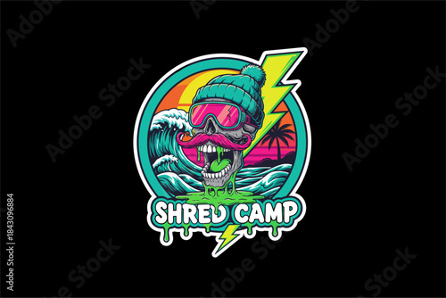 tshirt design vector for merch