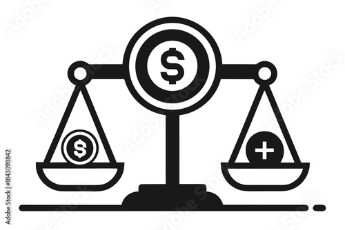 outline stablecoin balance wallet finance icon