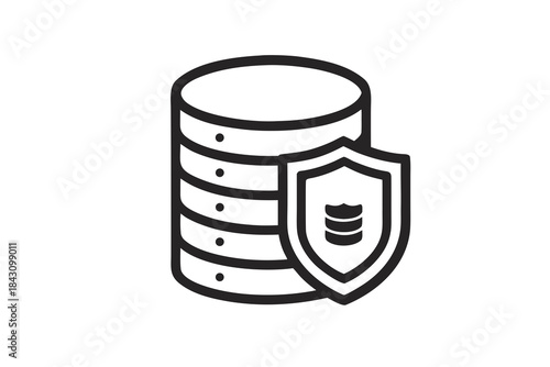 database cylinder with shield