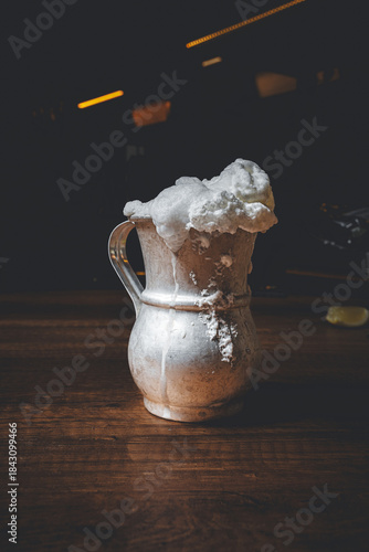 ayran foamed up original ayran from turkiye