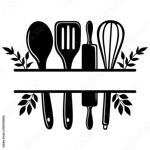 Utensílios de cozinha Monograma