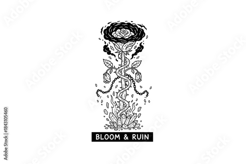 tshirt design vector for merch