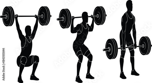 Collection of diverse human silhouettes reading and studying in seated positions, representing education, knowledge acquisition, quiet focus, learning, and literary passion vector set