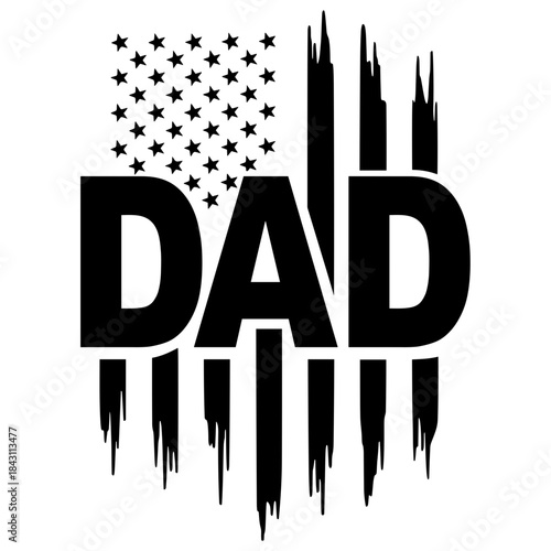 Bandeira dos EUA para o Dia dos Pais