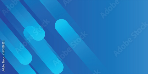 Abstract blue background with diagonal lines. Dynamic shapes composition. vector eps10