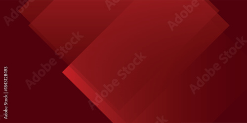 Red abstract background. Dynamic shapes composition. vector eps10