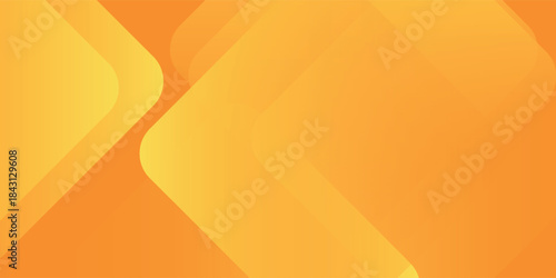 Abstract orange and yellow geometric background. Dynamic shapes composition. Cool background design