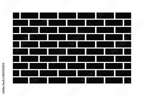 brick wall icon, brick wall background, texture, seamless pattern icon. brick for building icon.