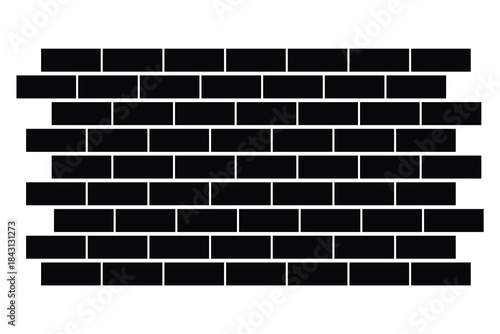 brick wall icon, brick wall background, texture, seamless pattern icon. brick for building icon.