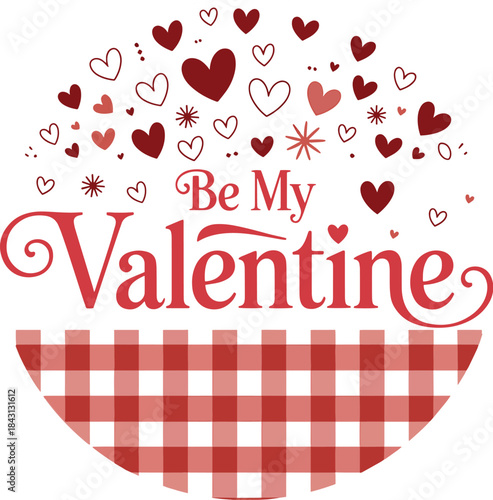 Valentine’s Day Round Ornaments SVG, Be Mine, Be My Valentine, Love, XOXO Designs, Valentine Round Sign SVG, Valentine’s Day Door Hanger SVG, Round Ornament Valentine