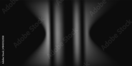 dark black and gray studio room banner and blank cement and concrete background