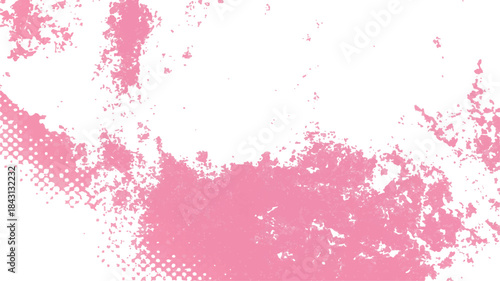 Abstract watercolor texture background with colorful paint splashes and grunge ink drops for art design