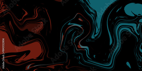 Acrylic pour black and gray gradient color liquid marble abstract surfaces design. Abstract red and yellow vector fire pattern design for a seamless silk texture wallpaper or tribal cloth backdrop. 