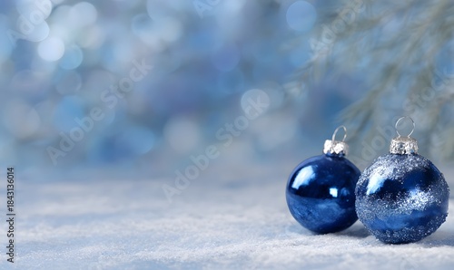 blue new year background