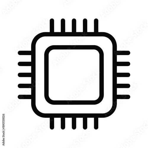 Central processing unit icon