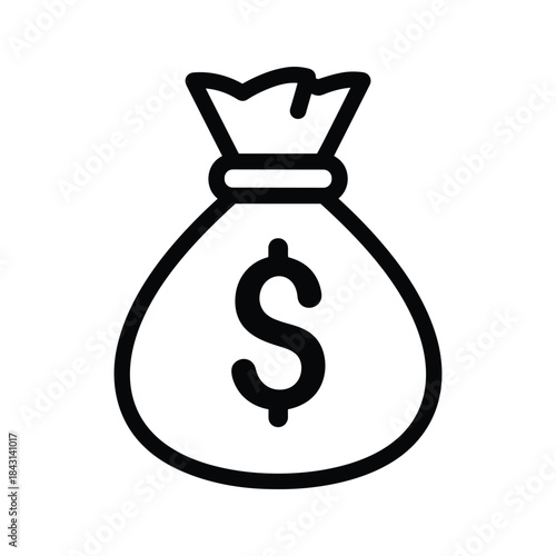 Money bag with dollar sign