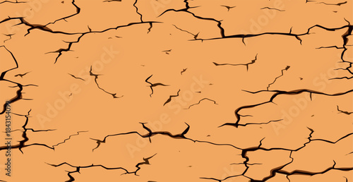 cracked concrete wall