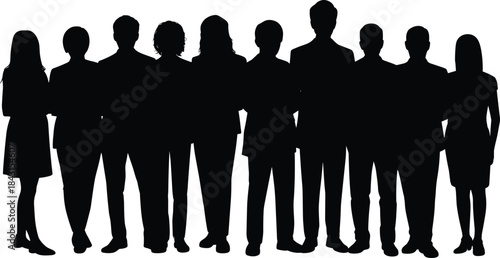 black silhouettes of people on the beach