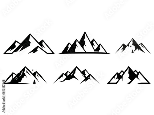 Foto Montain Logo Vector