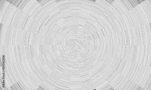 Rounded wheel abstract white background