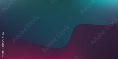 Abstract Gradient Background with Teal and Purple Hues.