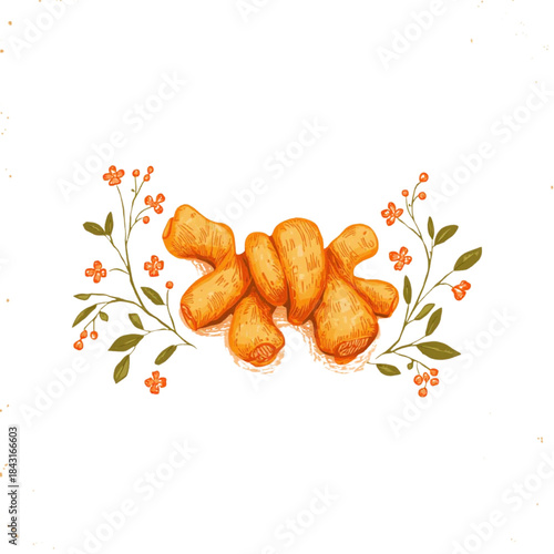 Spices Collection Vector Pack – Ginger