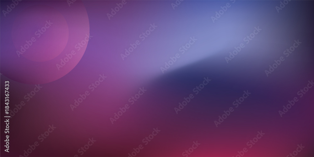 Fototapeta premium Abstract background with blurred purple and blue bokeh lights.