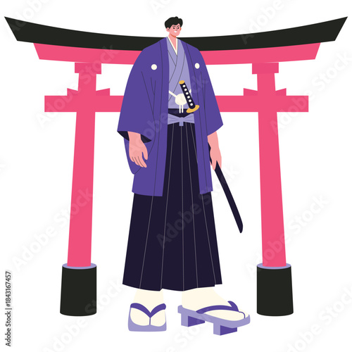 Japan Culture Illustration