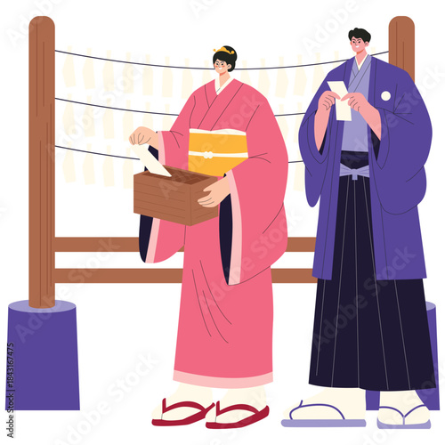 Japan Culture Illustration