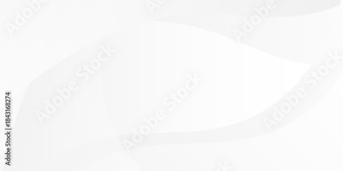 abstract white background with smooth decorative swirl lines flowing art concept