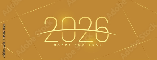 happy new year 2026 holiday wallpaper design