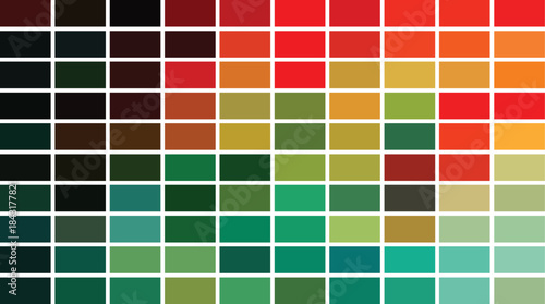 Cool Deep Blue and Warm Muted Pink Color Palette Grid for Balanced Design